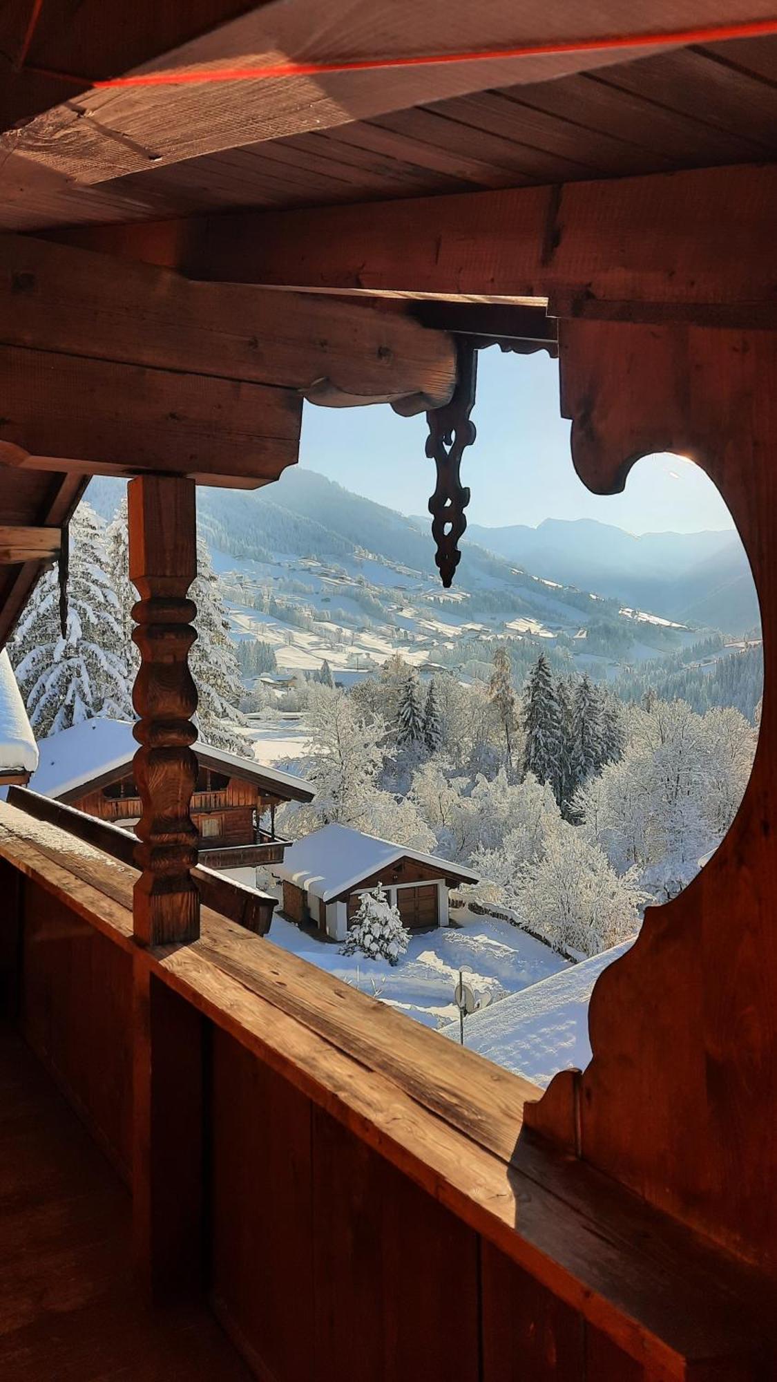 Hotel Haus Gmahblick Ferienwonungen à Alpbach Extérieur photo